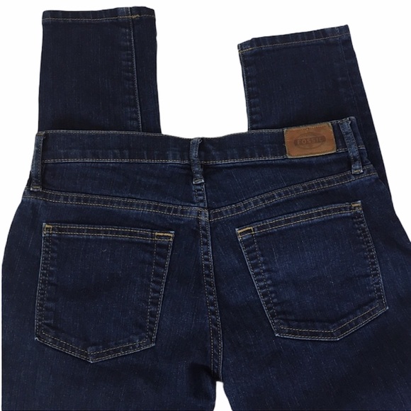 FOSSIL Dark Skinny Jeans-Size 26 - Picture 3 of 7
